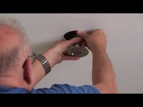 how to fit downlights