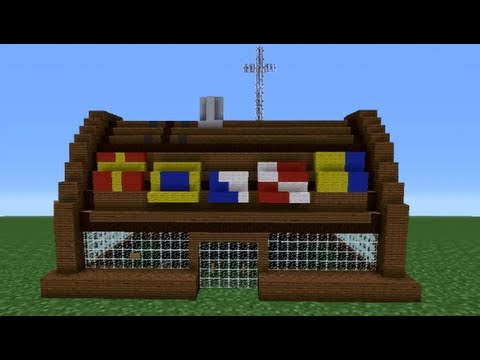 how to make mr krabs house in minecraft