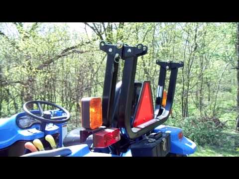 how to drive a new holland tractor