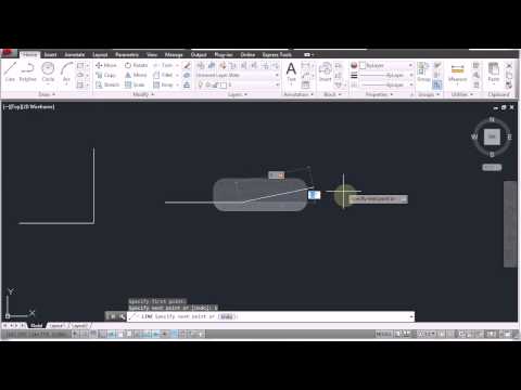 how to snap to midpoint autocad