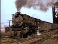 Part 1The Pennsy's West End and its Neighbors Gene Miller took superb 16mm movies of railroad steam action right after World War II. (75% in COLOR!.) Join with us as we step back over a half century to view and enjoy Part 1 of the memorable rail movies he shot mostly during the era between 1945 and 1950with, perhaps, some scenes earlier than that of the Pennsylvania Railroad in Metro Chicago, St. Louis, Terre Haute, and the surrounding areas and its neighboring railroads.An incredible array of steamers from the Pennsy appear in the major first part of this program, such as J-1's. T-1's, K-4's M-1A's, H Class 0-8-0's, H-6's, H-10's. Early diesels also show their stuff, such as F-3's, F-7's, as well as Baldwin Centipedes.Many other railroad's steam and early diesels are found in Chicago, and the West End including Frisco, Alton & Southern, Terminal R.R. of St. Louis, Grand Trunk, GM&O, C&O, C&WI, DM&IR, Erie, Monon, Belt Ry, Chicago Great Western, C&NW, NYC, Wabash, and L&N.Approx. Run Time 54 Minutes 5.1 Dolby Digital Surround Sound