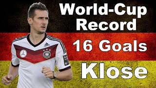 Alle 16 WM-Tore des Miroslav Klose