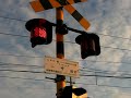 一畑電車とJR山陰線との共用踏切