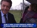 Arrivée à Paris des deux Françaises libérées