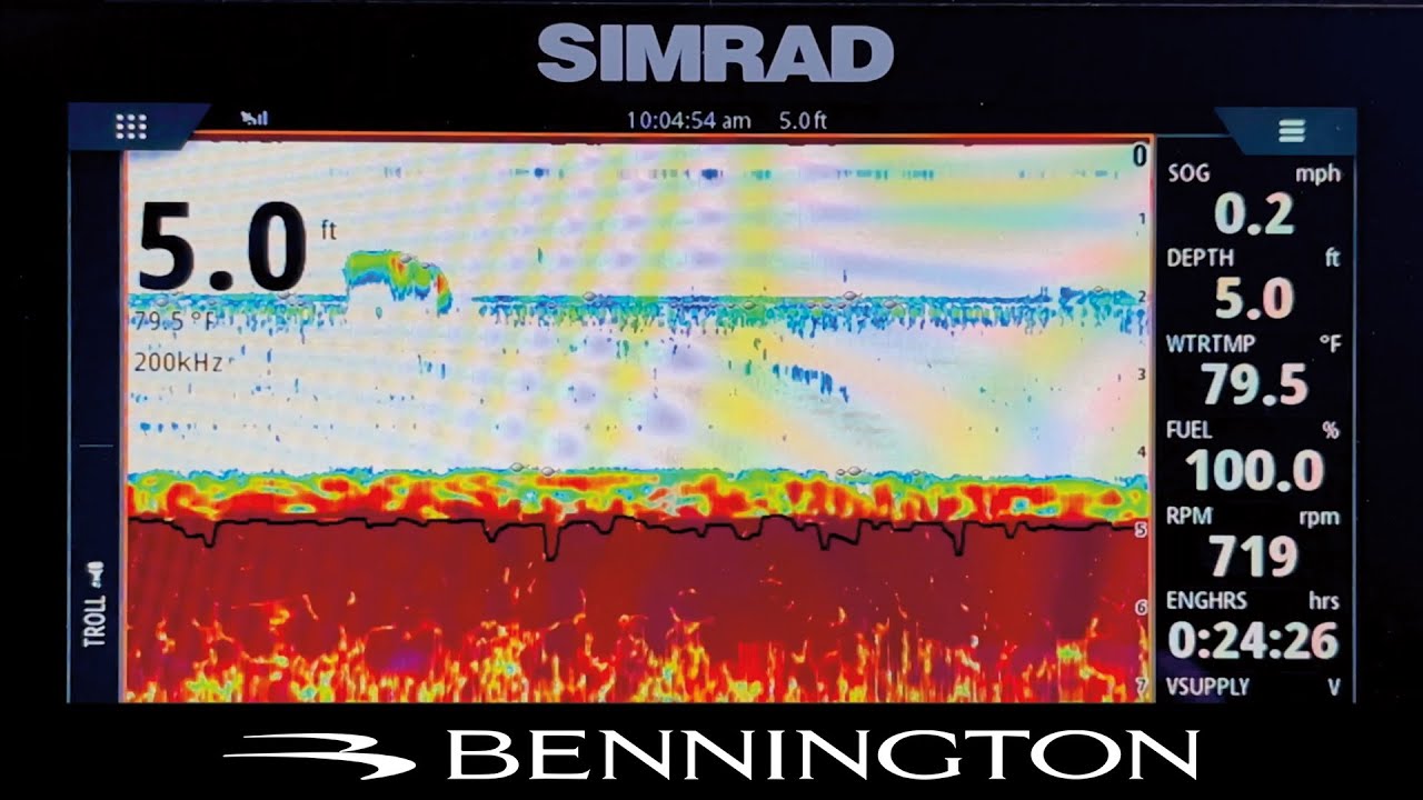 Customize Your Simrad GPS Screen | Bennington DockTalk