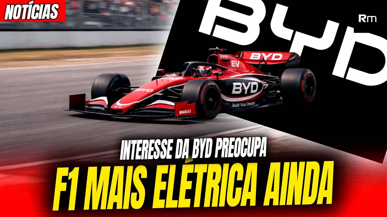 BYD NA F1 É PARA ENTERRAR O MOTOR A COMBUSTÃO DE VEZ / RED BULL / WILLIAMS / AUDI #f1