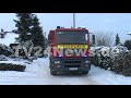 Eitorf: Fachwerkhaus gerät in Brand Witterung behindert Feuerwehr