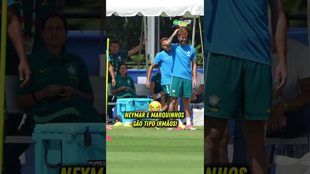 MARQUINHOS E NEYMAR PARECEM IRMÃOS, UM PERTURBANDO O OUTRO! 🇧🇷😂 #shorts