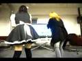 Japanese maid and Wii
