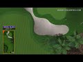 Golden Tee Great Shot on Tahiti Cove!