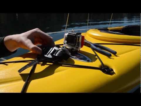 how to mount a camera on a kayak