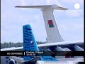 Plane crash at an air show
