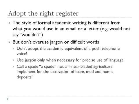 how to write well