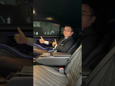 Hàng ghế thương gia trên mặt đất Mercedes-Benz S450 Luxury #shorts