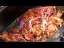 Chicpea and Chorizo stew in Camp Oven