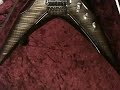 DBZ Guitars: USA Bird of Prey Trans Black (iPhone Video)
