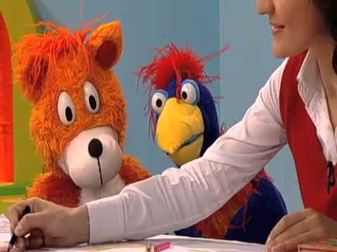 Hourouf - This is a specific promo on a very popular show on Baraem called 'Play & Learn' or in Arabic 'Hourouf wa Rousoum'. It features the host Rania and the two pup...