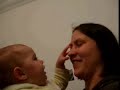 Sam likes nose kisses