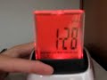 DealExtreme - Stylish Translucent Desktop LCD Clock