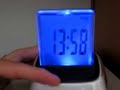 (uploaded by rafcor)&nbsp;Stylish Translucent Desktop LCD Clock - Working