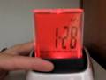 (uploaded by rafcor)&nbsp;Stylish Translucent Desktop LCD Clock - Working