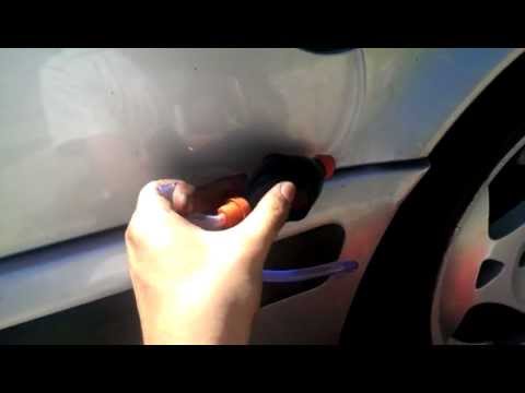 how to siphon gas out of a Saab 9-5