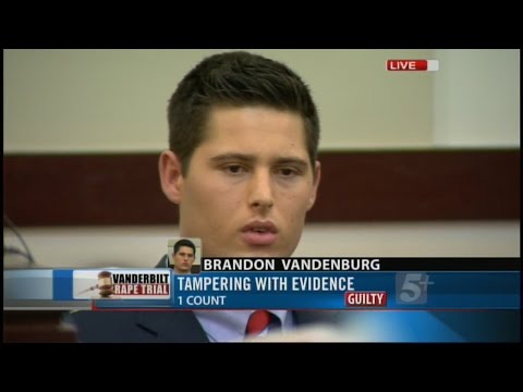 Vandenburg, Batey Guilty On All Charges In Vanderbilt Rape Trial