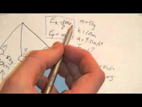 how to calculate kinetic energy