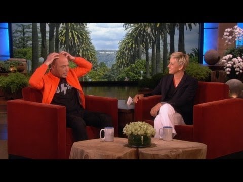 Howie - The famously bald comedian told Ellen about his dreams for a new hairstyle.