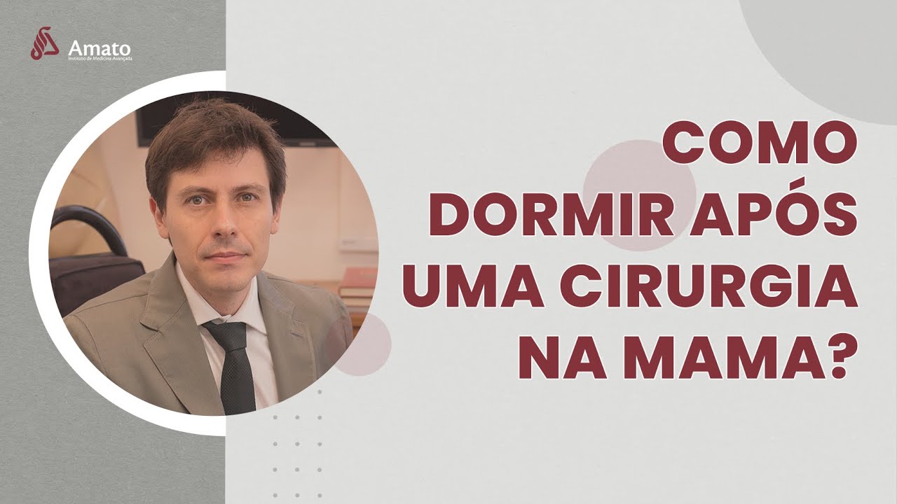 Como Dormir Após uma Cirurgia na Mama?