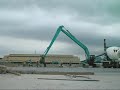 Long reach front excavator manufacturer