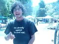 Ari's amazing freestyle hippity hop at the Mystic Garden Par