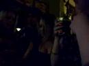 sophie hayward, amanda taylor, sheridan smith, katie nightingale taking a shot in the pub after final tinderbox!