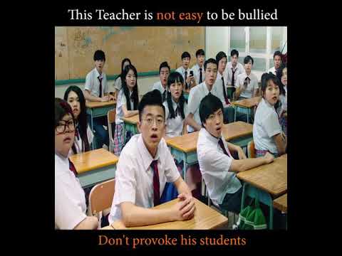 This Teacher is not easy to be bullied