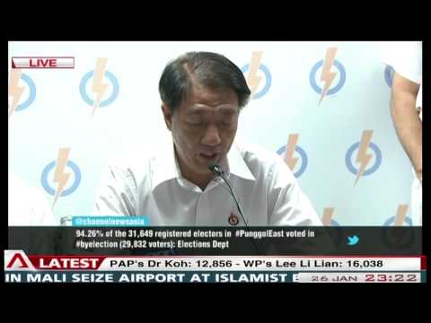 Pap's - SINGAPORE: The People's Action Party's candidate Dr Koh Poh Koon has thanked the voters of Punggol East who have voted for and supported him. He made the sta...