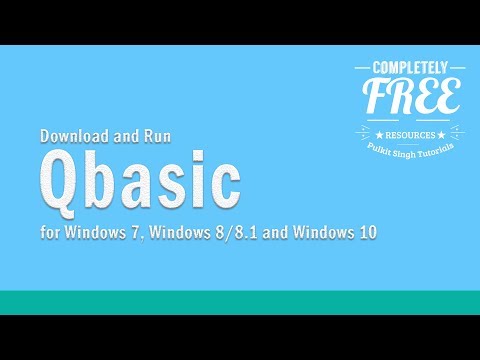 how to open qbasic