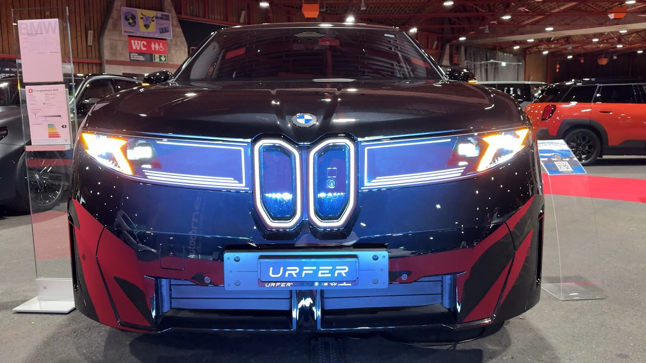 New BMW iX3 2026 - LED lights, INDICATORS, ILLUMINATED grille & AMBIENT LIGHTS
