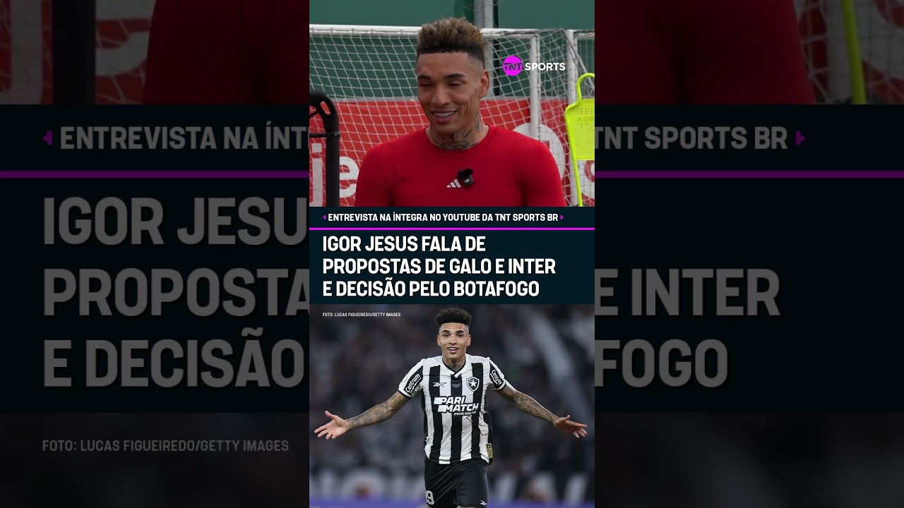 DECISÃO QUE MUDOU A VIDA! IGOR JESUS CONTA COMO ESCOLHEU IR PRO BOTAFOGO #shorts