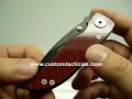 Klotzli Walker Folder Red Carbon Fiber Knife Klotzli Walker Folder Red Carbon Fiber Knife