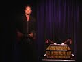Anthony the Magic performs Sword Basket at Magic Castle
