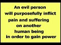 Evil Plots to make human beings weak - Part01 Evil Plots to make human beings weak - Part01