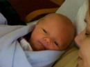 Ava 2 days after being born with mommy singing baby mine to her!!!!