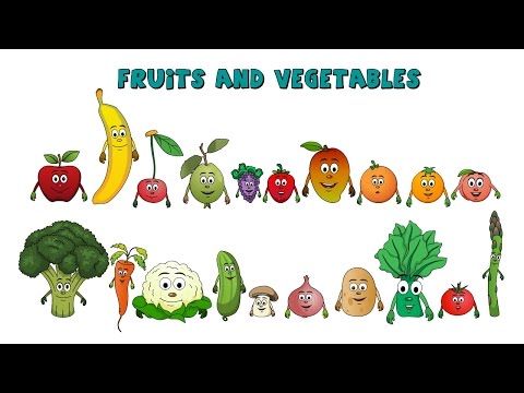 VEGETABLES - Fruits & Vegetables Use this video to teach children about the importance of fruits and vegetables; as well as their health benefits in a fun way. For more v...