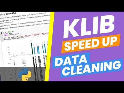 How to Speed Up Data Cleaning and Exploratory Data Analysis in Python with klib