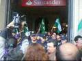 El SAT ocupa el Banco de Santander