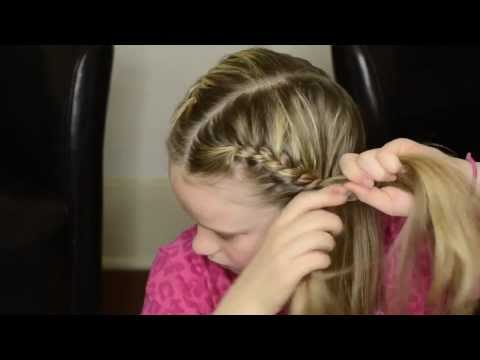 how to self french braid