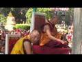 Dalai Lama Joins Karmapa at 2003 Kagyu Monlam