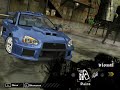 Subaru NFS MW Tuning