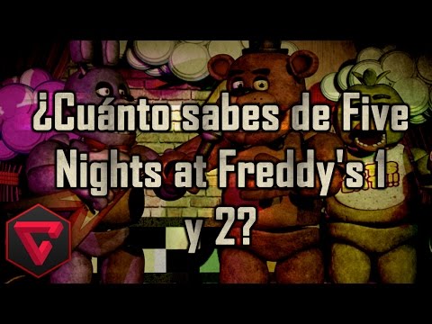 iTowngameplay, - Después de mucho investigar sobre las teorías e historia de Five Nights at Freddy's, toca poner nuestros conocimientos a prueba con este test, os recomiendo ...