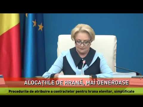 Cresc alocațiile pentru hrana elevilor